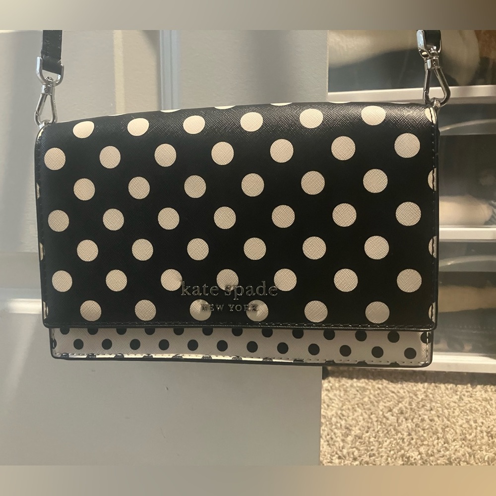 Kate Spade Carson Dot Dot Dot Convertible Crossbody Chain Bag